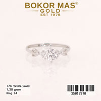 Cincin Emas  Variasi Permata - 25017970 - 17K