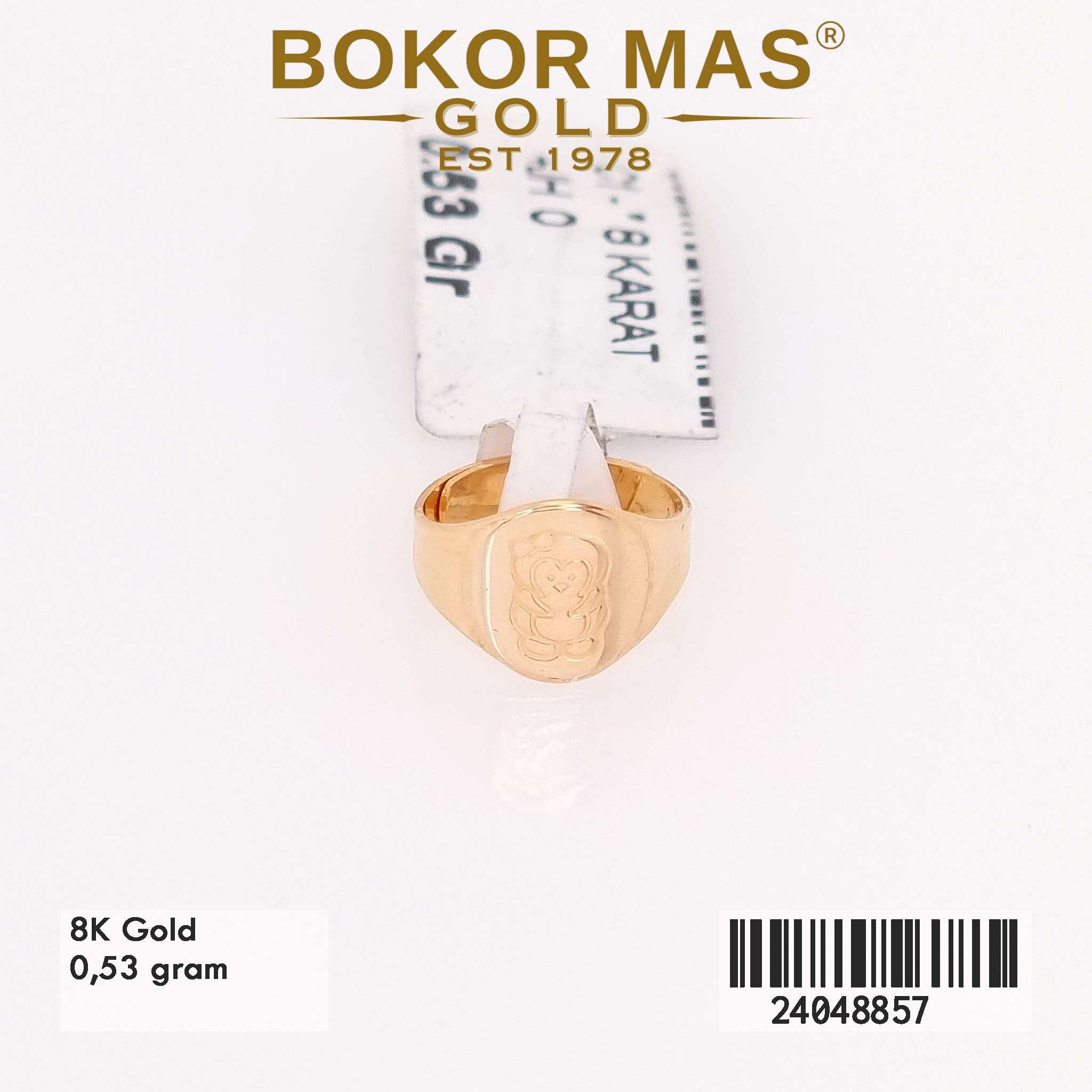 Cincin Anak Ongsrot Variasi Tanpa Permata - 24048857 - 8K