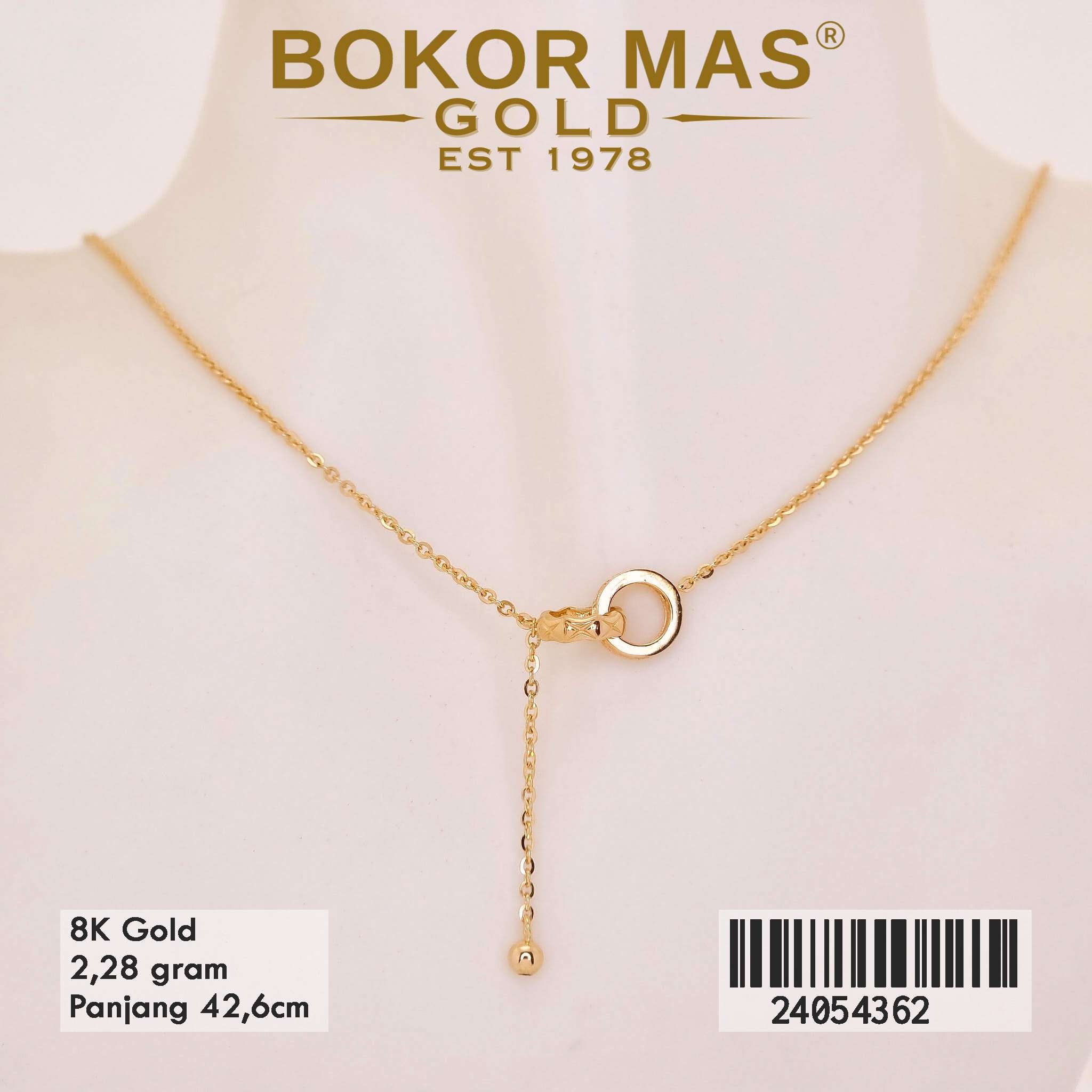 Kalung Variasi Tanpa Permata - 24054362 - 8K