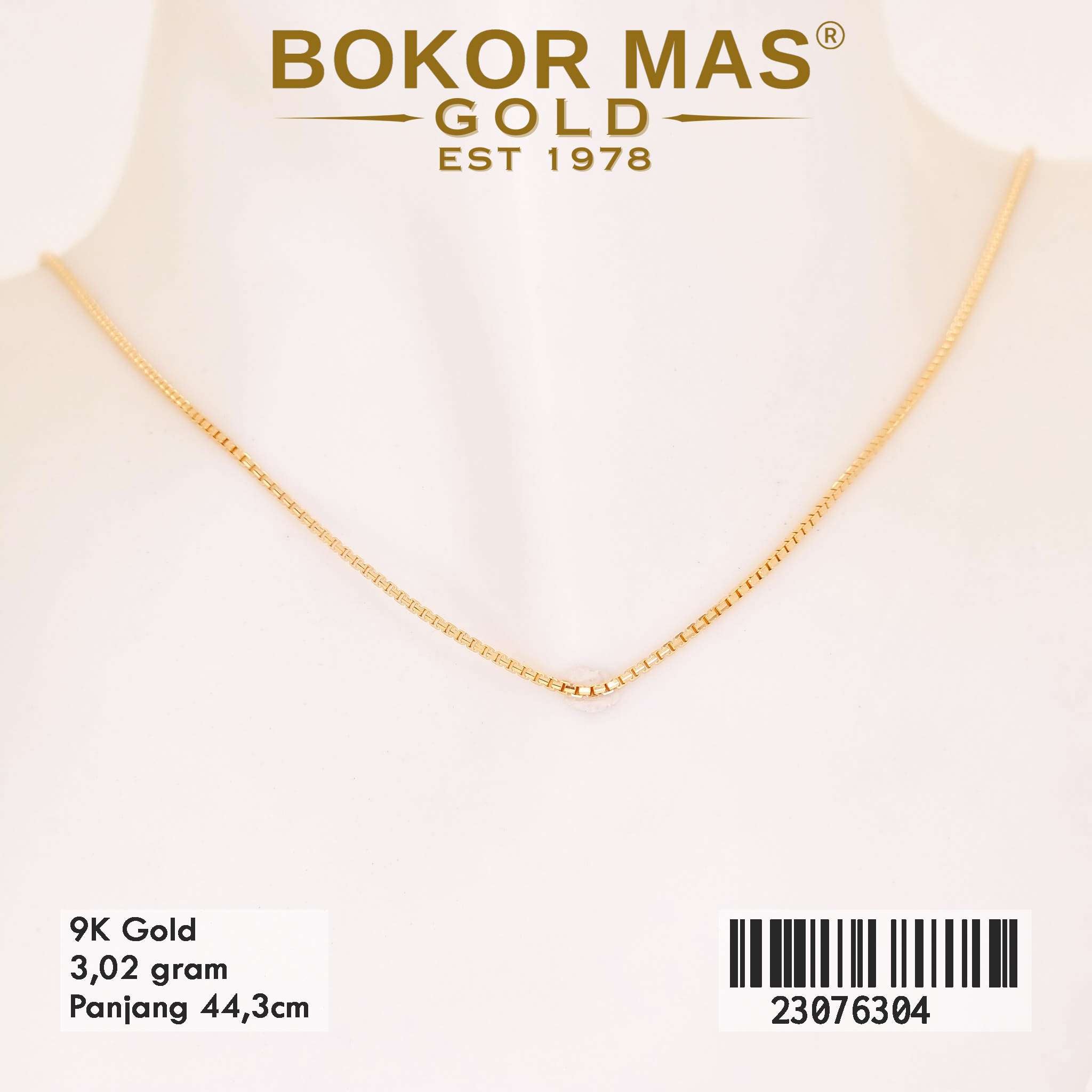 Kalung Itali Tanpa Permata - 23076304 - 9K