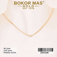 Kalung Emas Itali Tanpa Permata - 23076304 - 9K