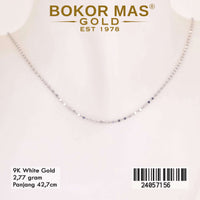 Kalung Emas Polos Variasi Tanpa Permata - 24057156 - 8K