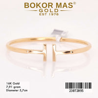Gelang Emas Kaku Variasi Tanpa Permata - 23072095 - 16K