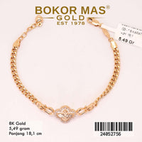 Gelang  Emas Rantai Variasi Mainan - 24052756 - 8K
