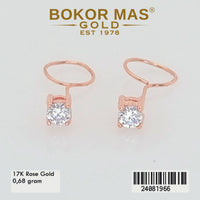 Anting  Emas Variasi Permata - 24081966 - 17K