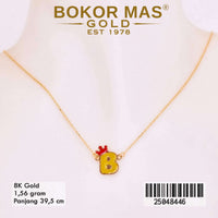 Kalung Emas Anak Huruf B - 25048446 - 8K