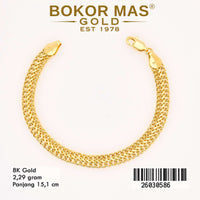 Gelang Rantai Variasi Model Kuning - 26030586 - 8K