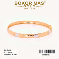 Gelang Emas  Bangkok Anak Variasi Tanpa Permata - 24085797 - 8K