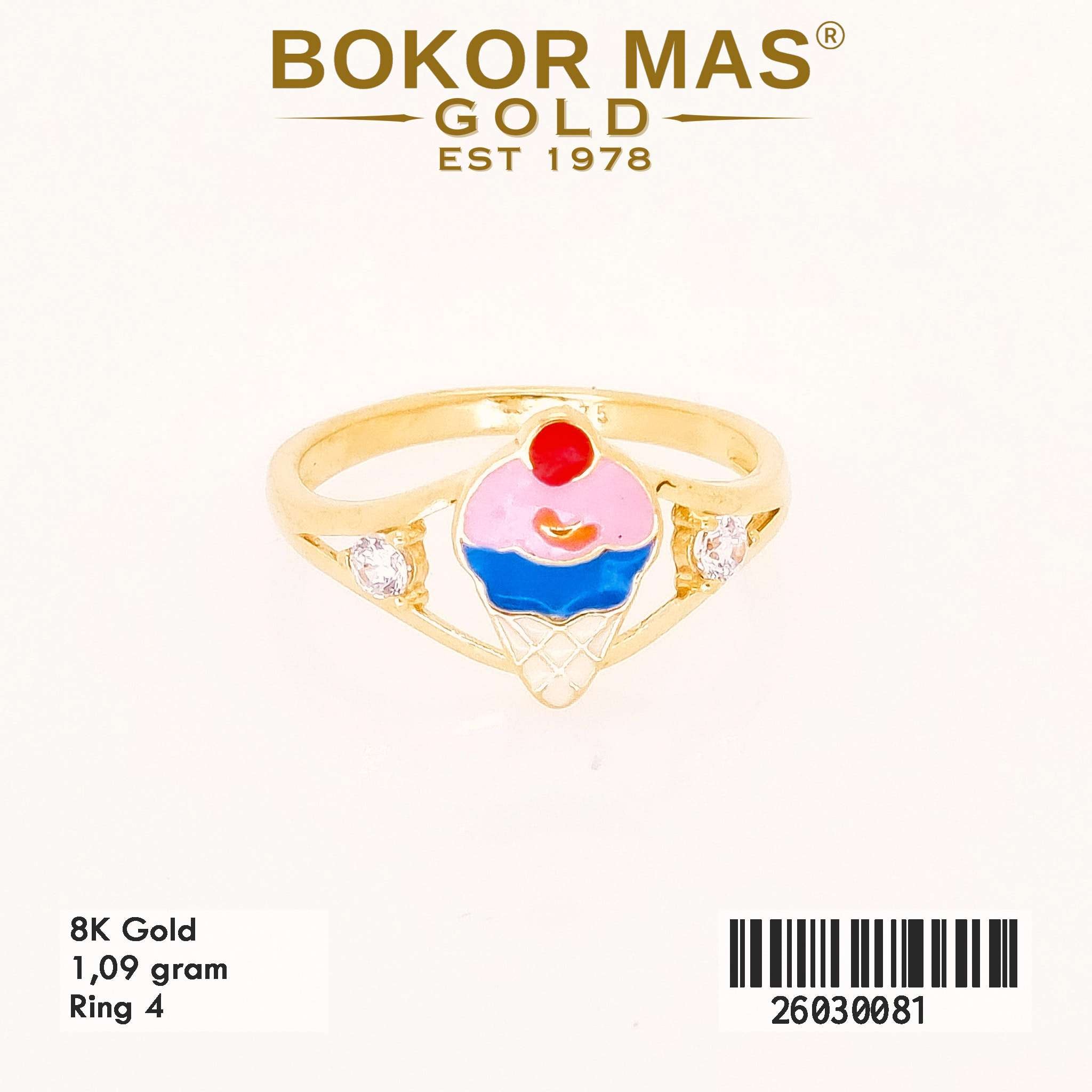  Cincin Anak Variasi Boneka Es Cream - 26030081 - 8K
