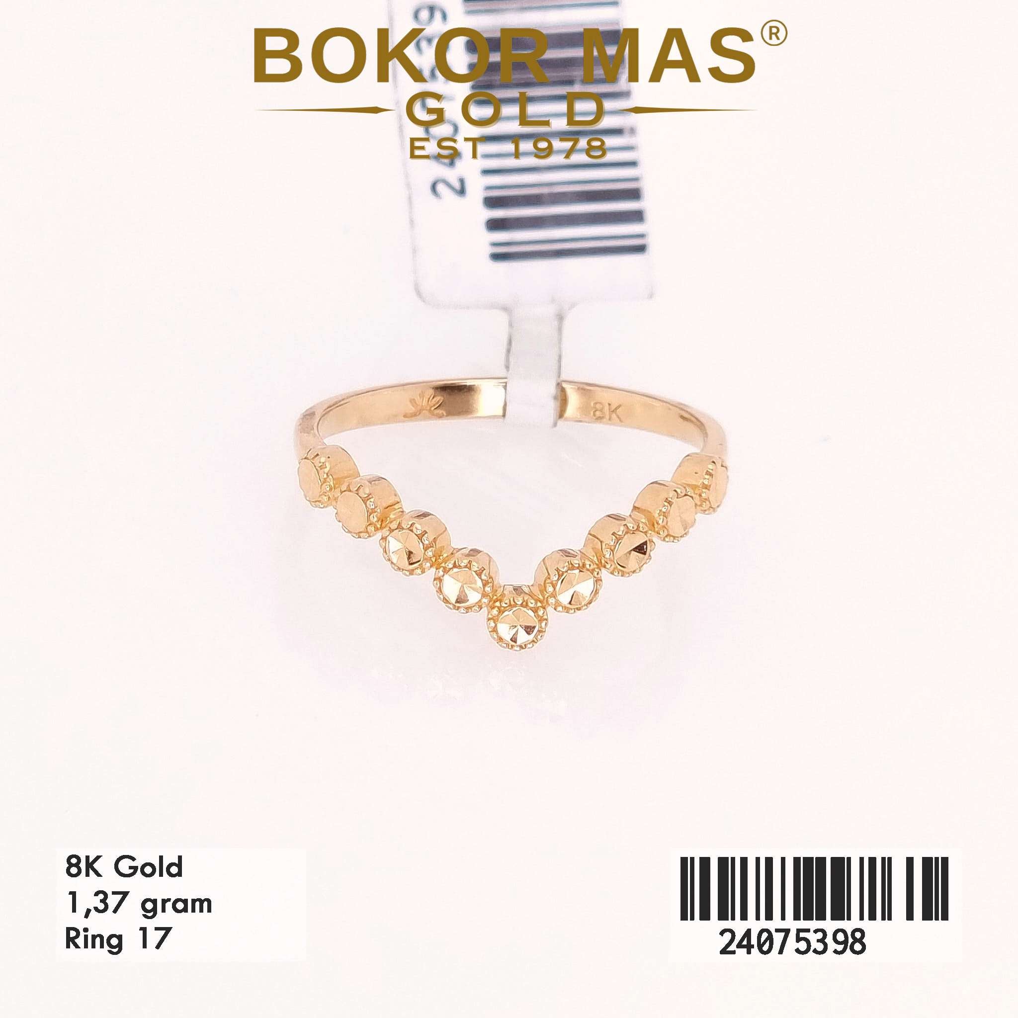 Cincin Variasi Tanpa Permata - 24075398 - 8K