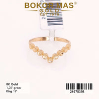 Cincin Emas Variasi Tanpa Permata - 24075398 - 8K