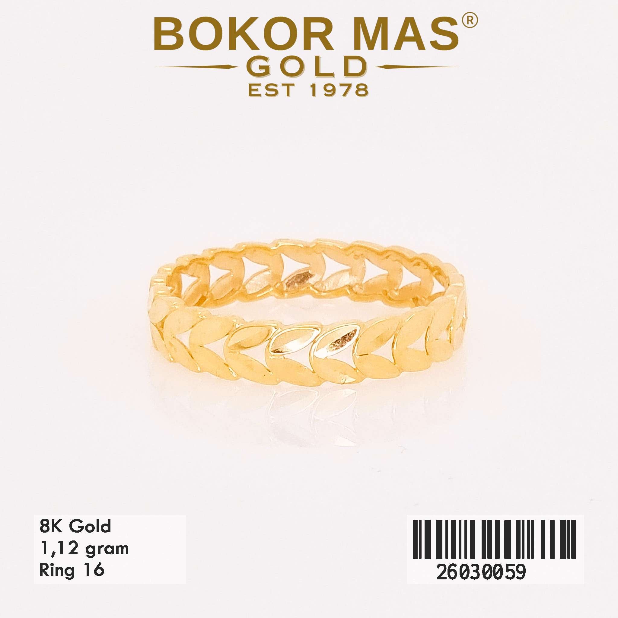  Cincin Variasi Daun - 26030059 - 8K