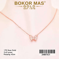 Kalung Emas  Siyem Variasi Pita - 24087631 - 17K