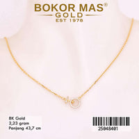 Kalung Emas Variasi Permata - 25048401 - 8K