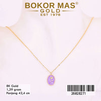 Kalung Variasi Liontin Bunga -  26028271 - 8K