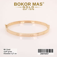 Gelang Emas  Bangkok Variasi Tanpa Permata - 24076457 - 8K