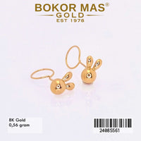 Anting Emas  Variasi Tanpa Permata - 24085561 - 8K