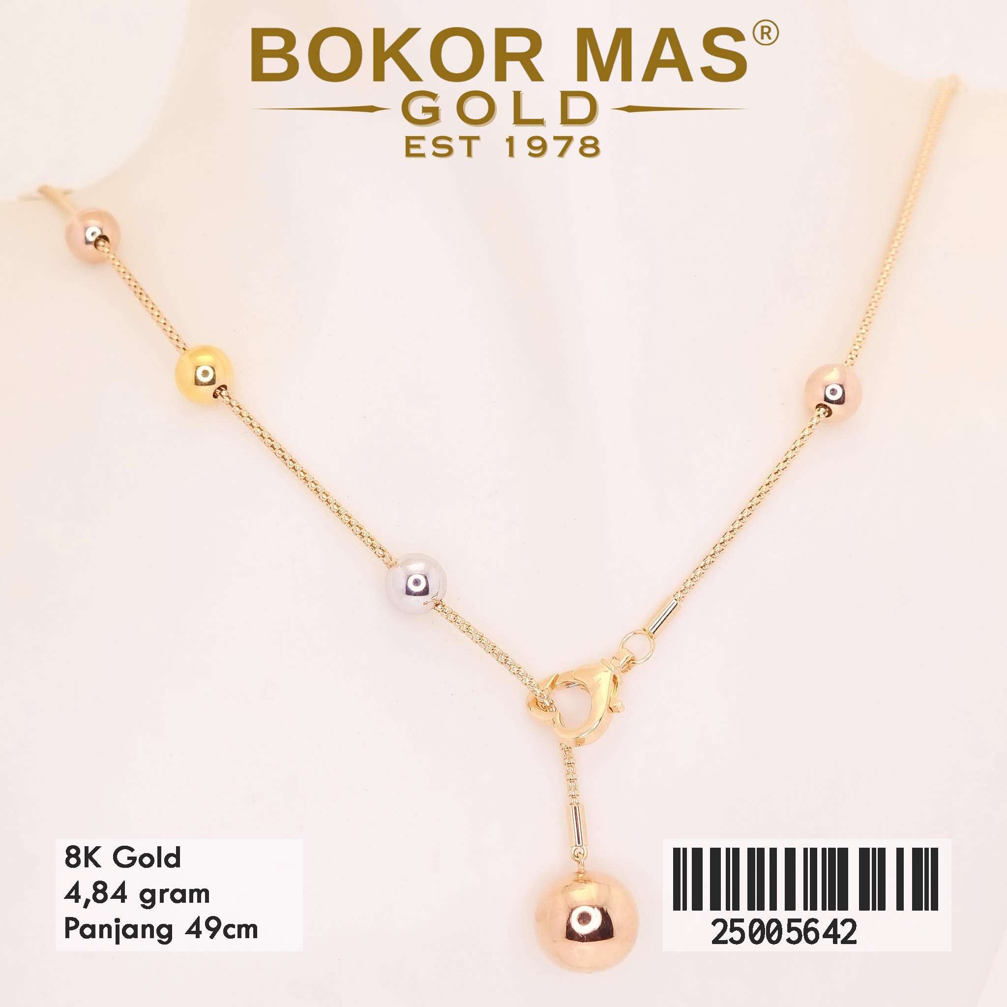 Kalung Variasi Boba - 25005642 - 8K