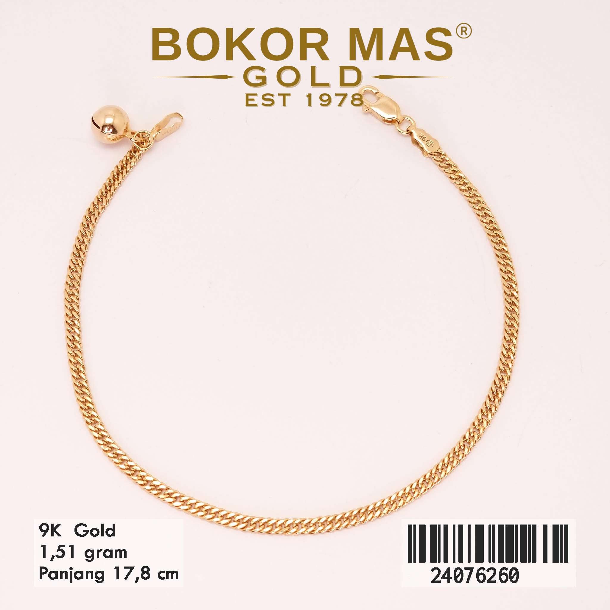Gelang Tangan Rantai Variasi Holloengkel - 24076260 - 8K