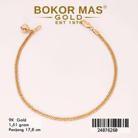 Gelang Emas Rantai Variasi Holloengkel - 24076260 - 8K