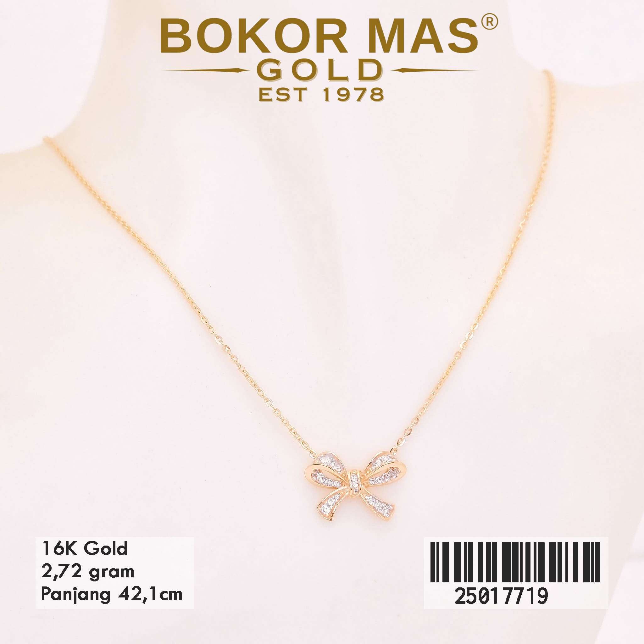 Kalung Variasi Pita - 25017719 - 16K