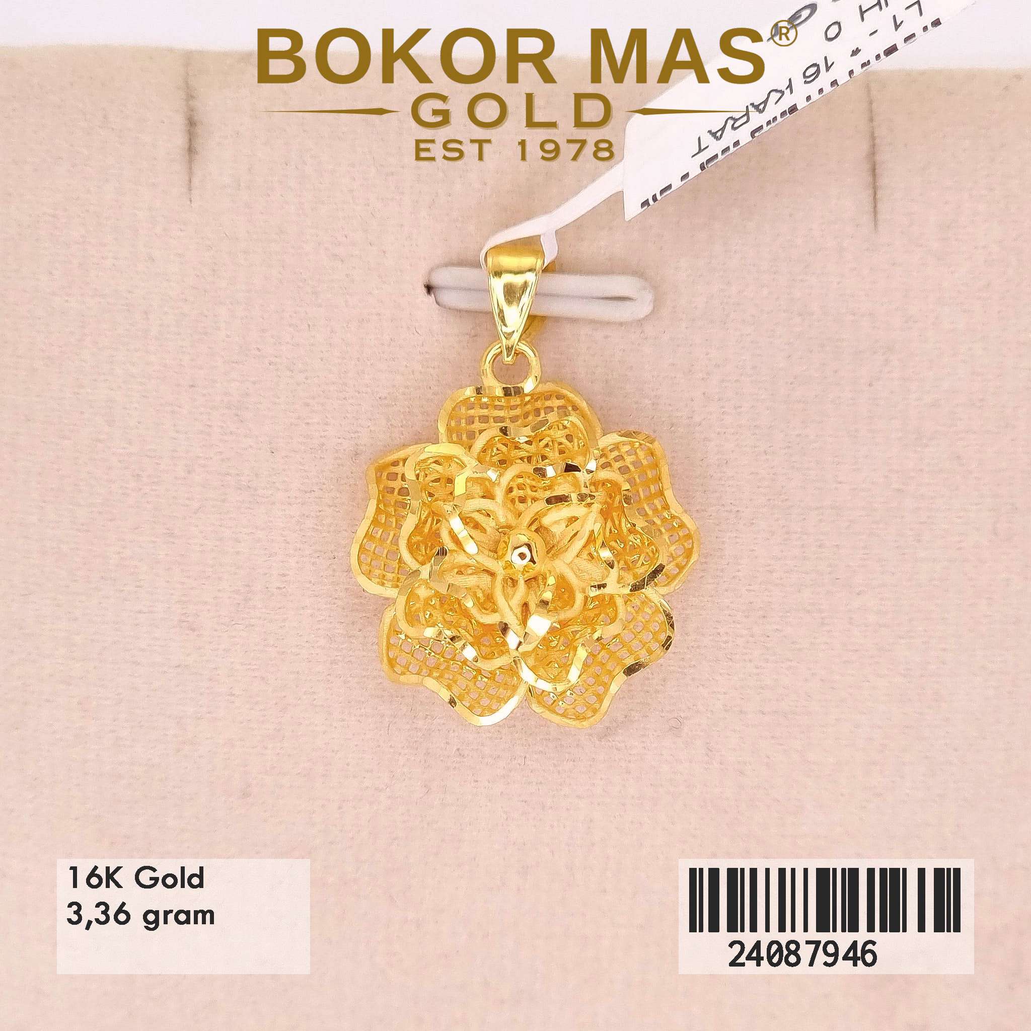 Liontin Bunga Kuning - 24087946 - 16K