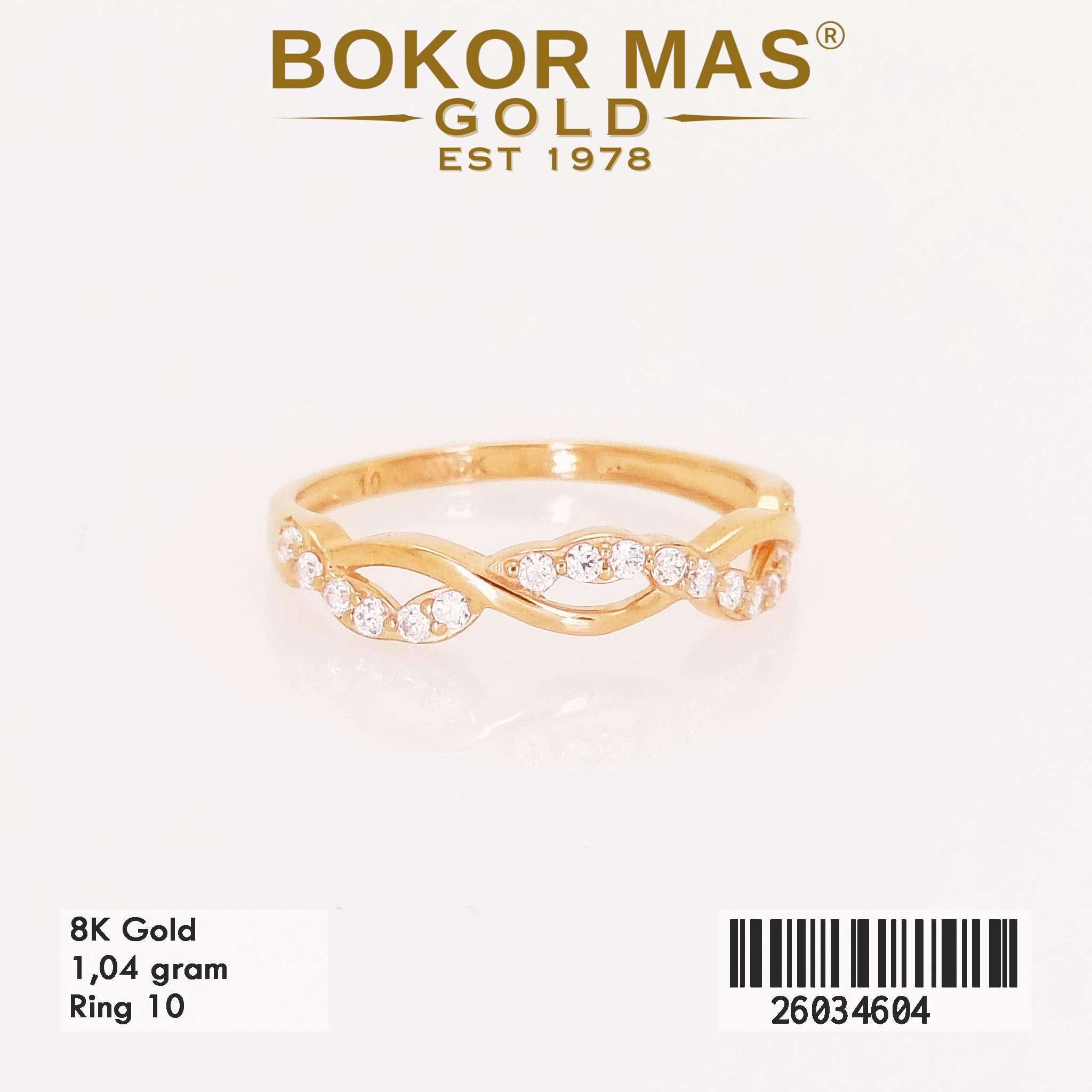  Cincin Variasi Permata Invinite - 26034604 - 8K