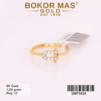 Cincin Emas Variasi Tiff - 24075424 - 8K