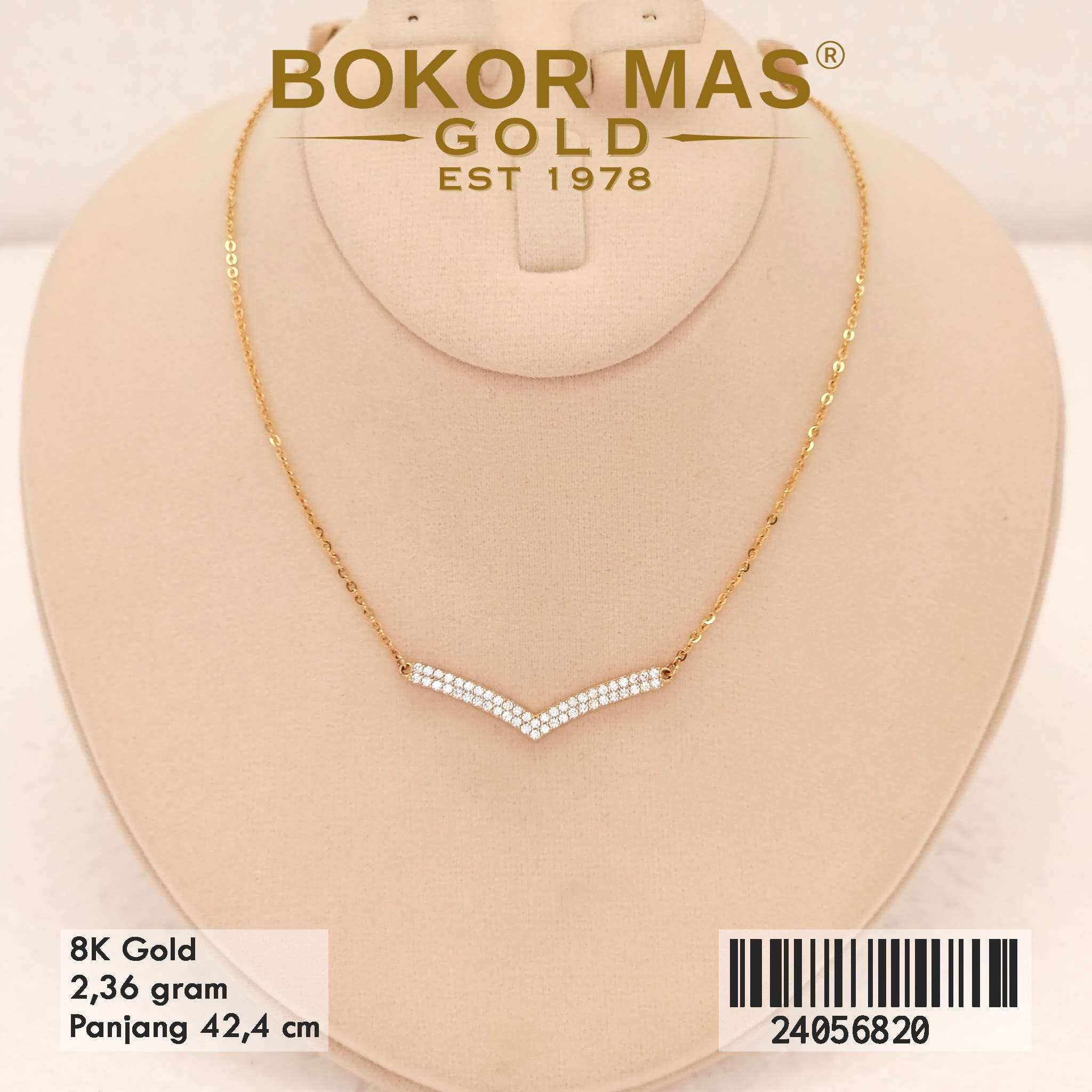 Kalung Siyem Variasi Vuji Permata - 24056820 - 8K