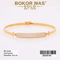 Gelang Kaku Model Permata - 26030104 - 8K