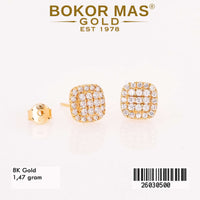 Anting Tusuk Variasi Permata - 26030500 - 8K