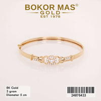 Gelang  Emas Bangkok Permata - 24076433 - 8K