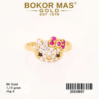 Cincin Anak Variasi HelloKity Permata - 26030087 - 8K