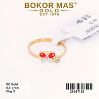 Cincin Emas Anak Variasi Boneka - 24047161 - 8K