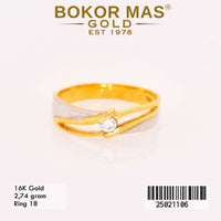 Cincin Nikah Permata - 25021106 - 16K