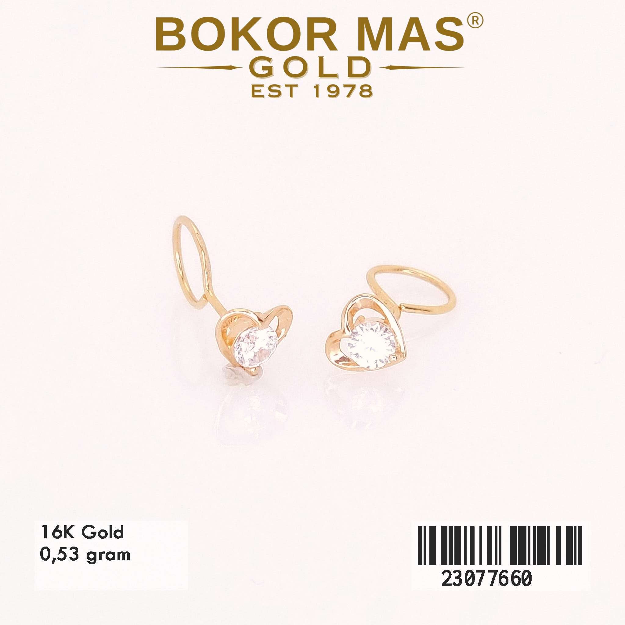 Anting Toge Variasi Permata - 23077660 - 16K