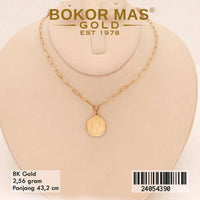 Kalung EmasTiger Variasi Model Coin - 24054390 - 8K