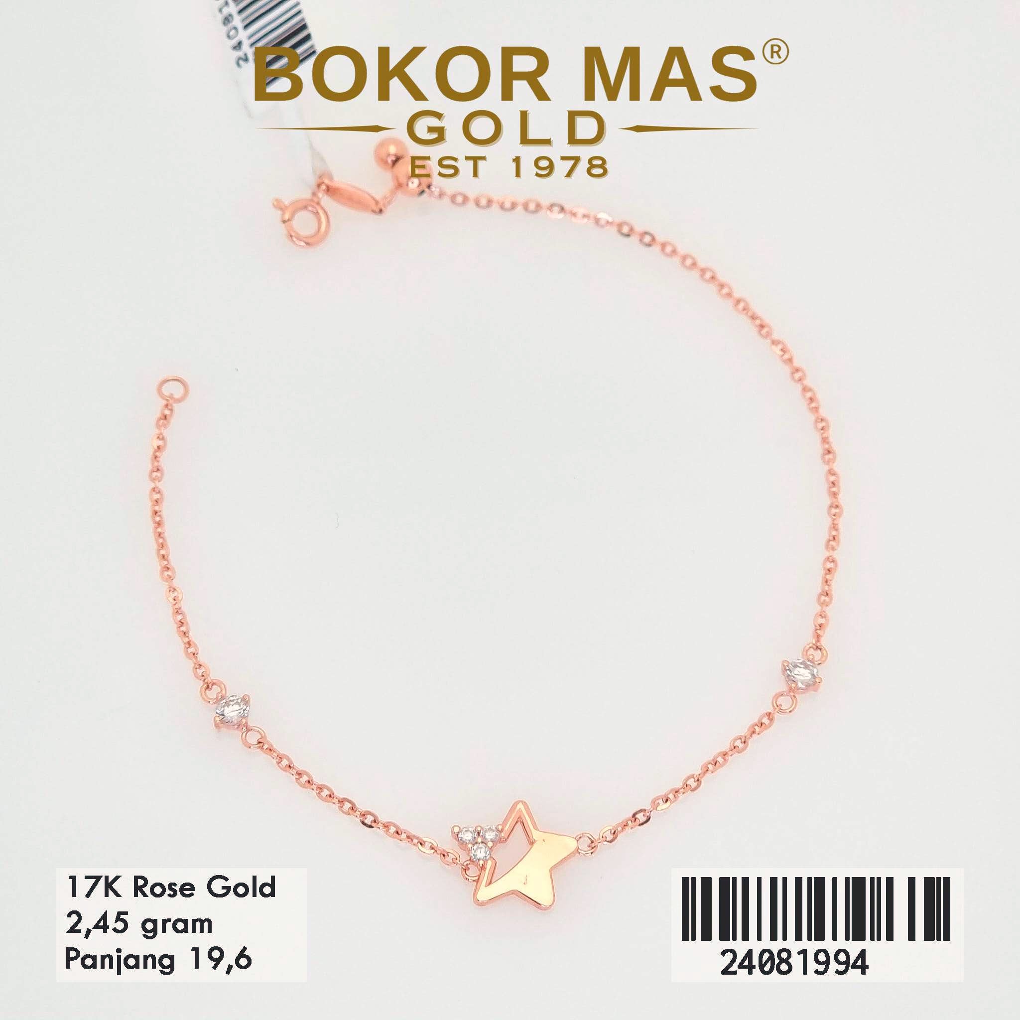 Gelang Rantai Variasi Mainan - 24081994 - 17K
