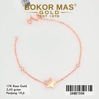 Gelang  Emas Rantai Variasi Mainan - 24081994 - 17K