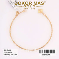 Gelang Emas Rantai Polos Variasi - 24071246 - 8K