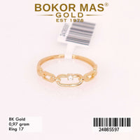 Cincin Emas Variasi Permata - 24085597 - 8K