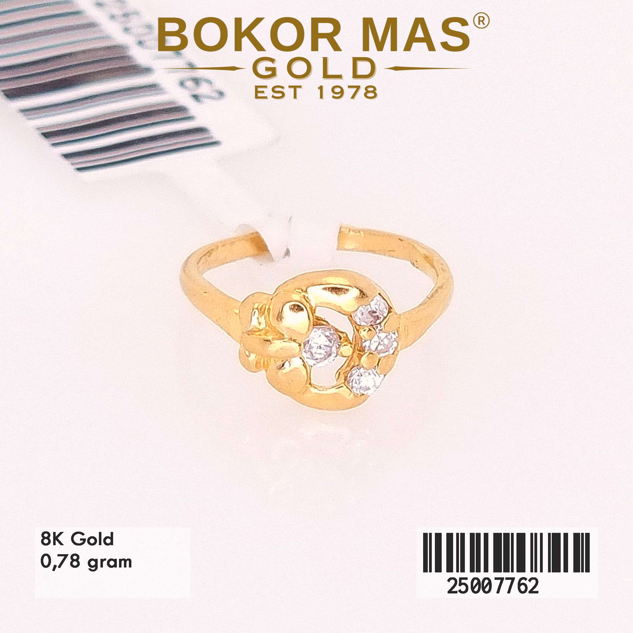 Cincin Anak Variasi Permata - 25007762 - 8K