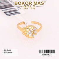 Cincin Emas Anak Variasi Permata - 25007762 - 8K