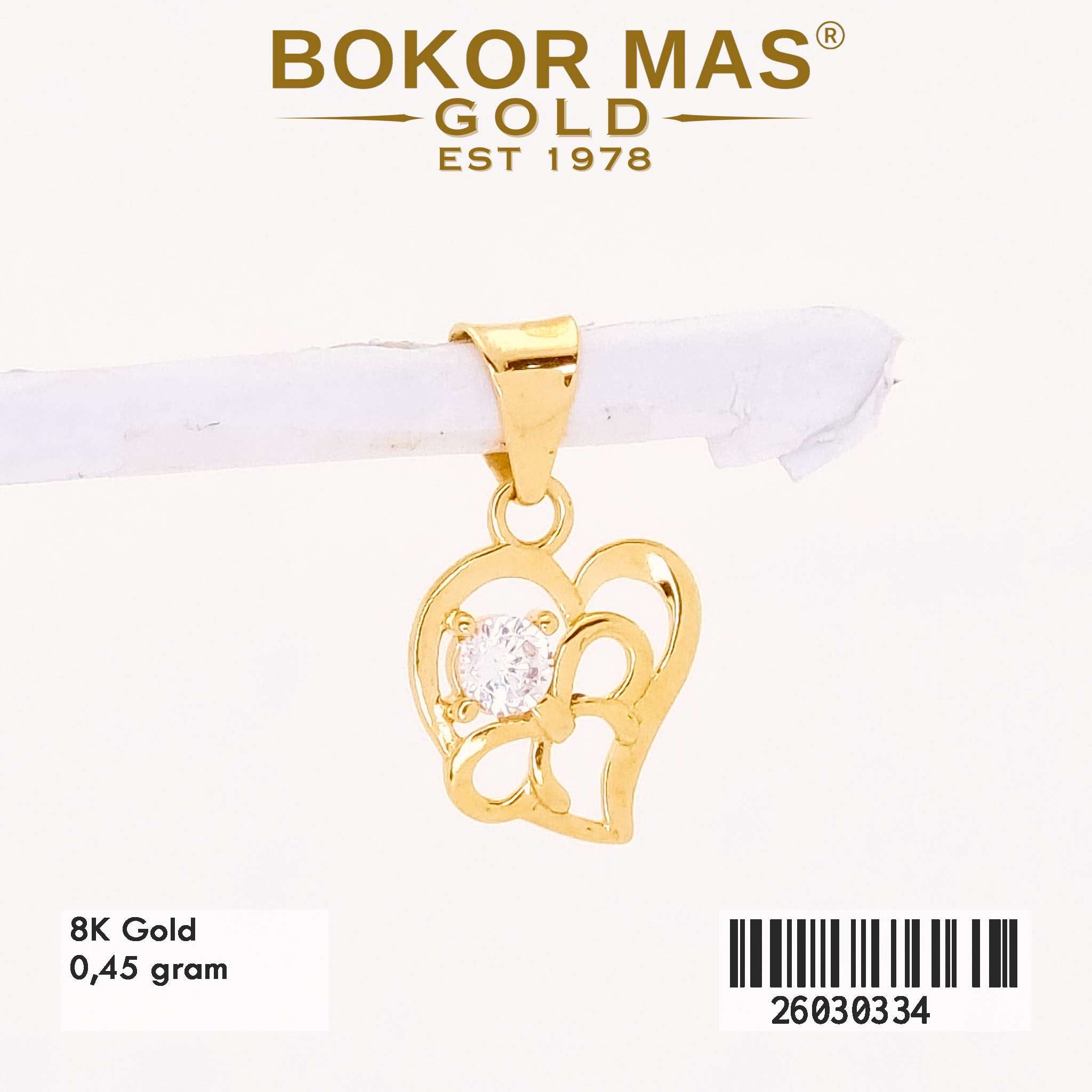  Liontin Variasi Permata Hati - 26030334 - 8K