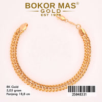 Gelang Emas Rantai Harley - 25048331 - 8K