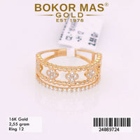 Cincin Emas  Variasi Permata - 24089724 - 16K