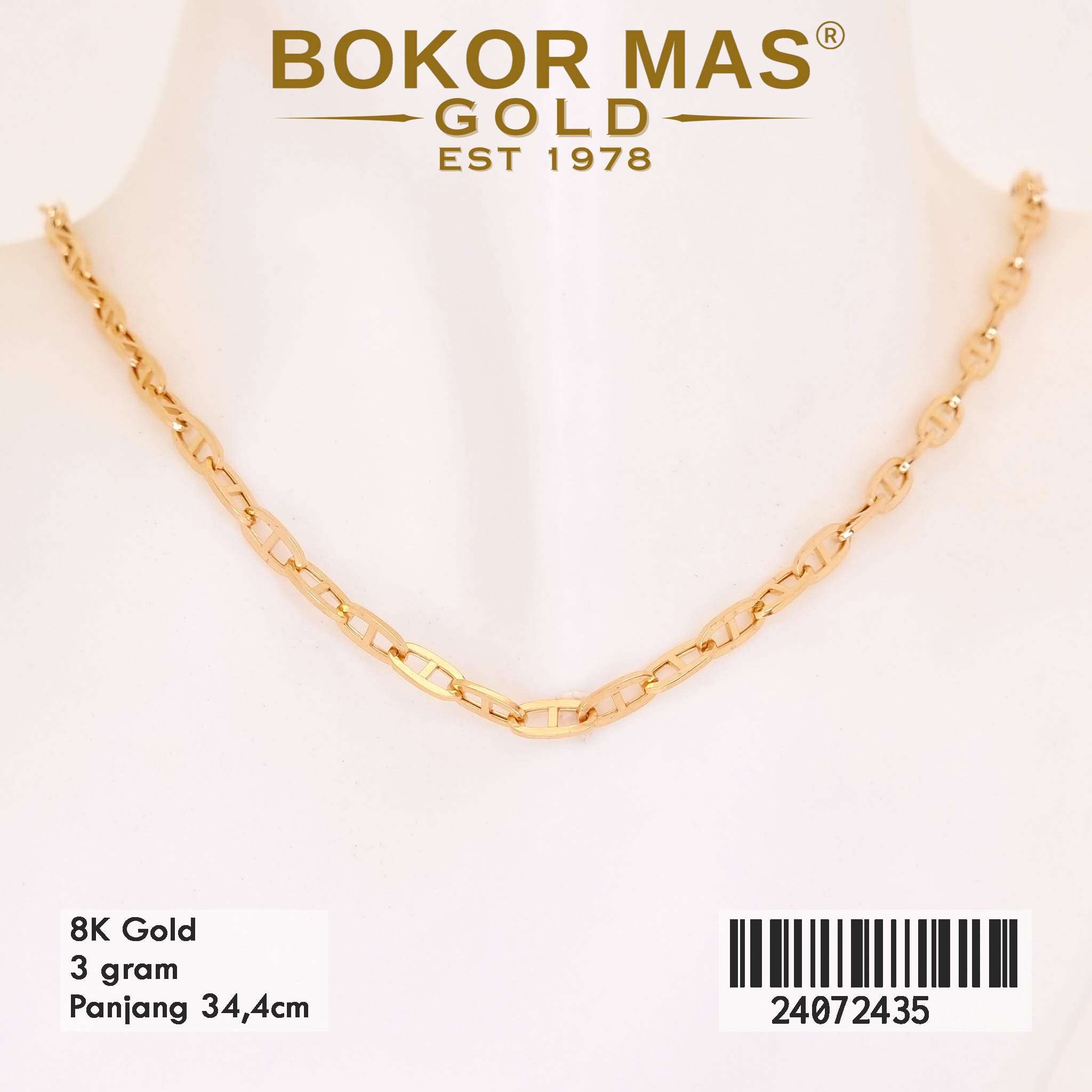 Kalung Anak Polos Variasi Tanpa Permata - 24072435 - 8K