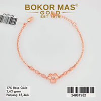 Gelang  Emas Rantai Variasi - 24081982 - 17K