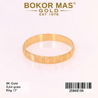 Cincin Emas Variasi Tanpa Permata - 25048194 - 8K