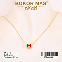 Kalung Emas Siyem Variasi Tanpa Permata - 25048444 - 8K